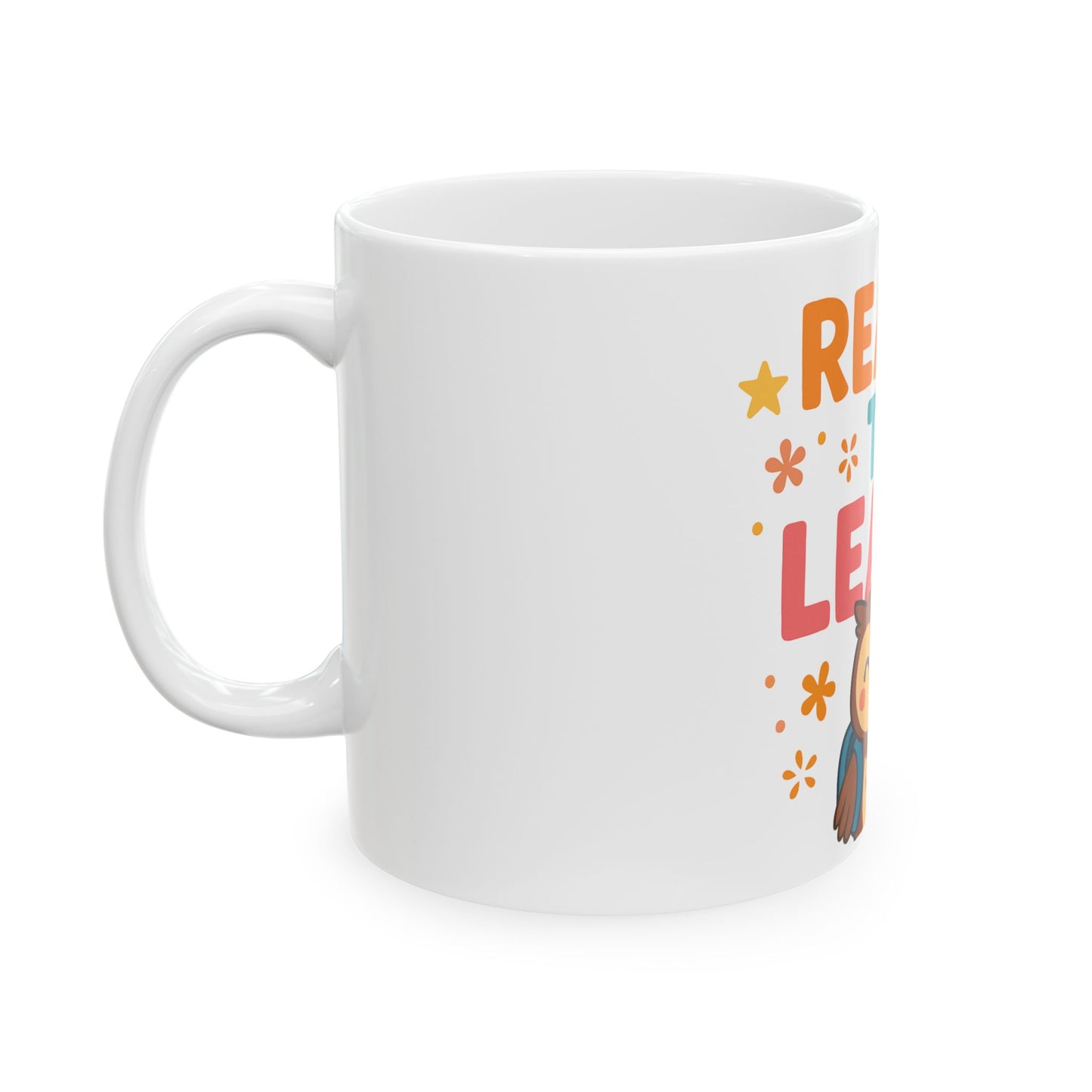 Owl Ceramic Mug, (11oz, 15oz)