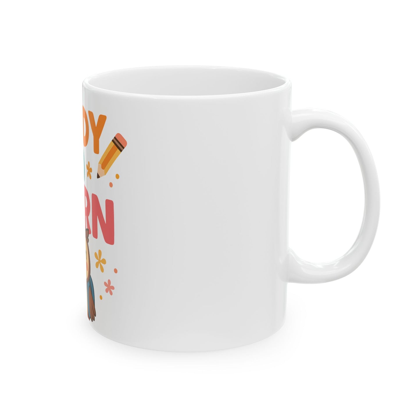 Owl Ceramic Mug, (11oz, 15oz)