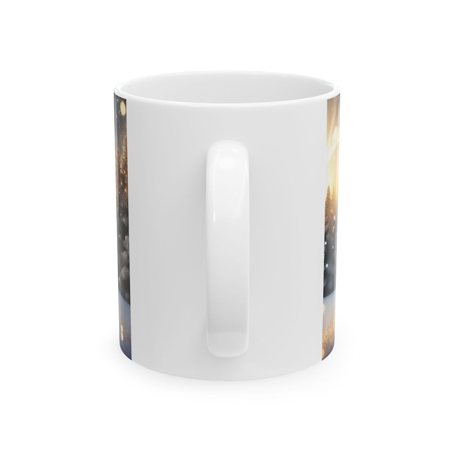 Christmas Puppy Mug - Perfect Holiday Gift for Dog Lovers, Cute Ceramic Coffee Cup for Winter Celebrations, Xmas Decoration